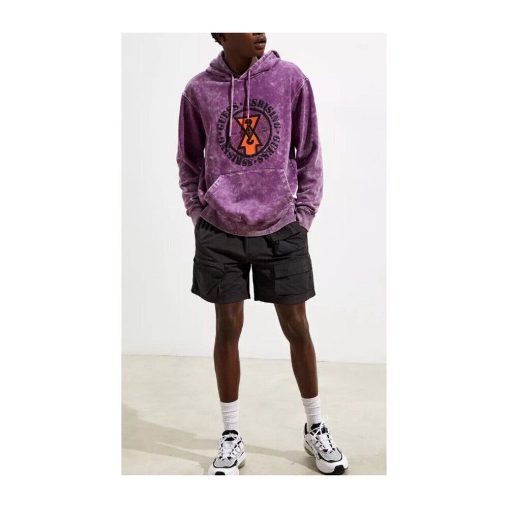 GUESS X 88rising‎ Hoodie Sweatshirt Men’s Size M Purple Head In The Clouds Urban